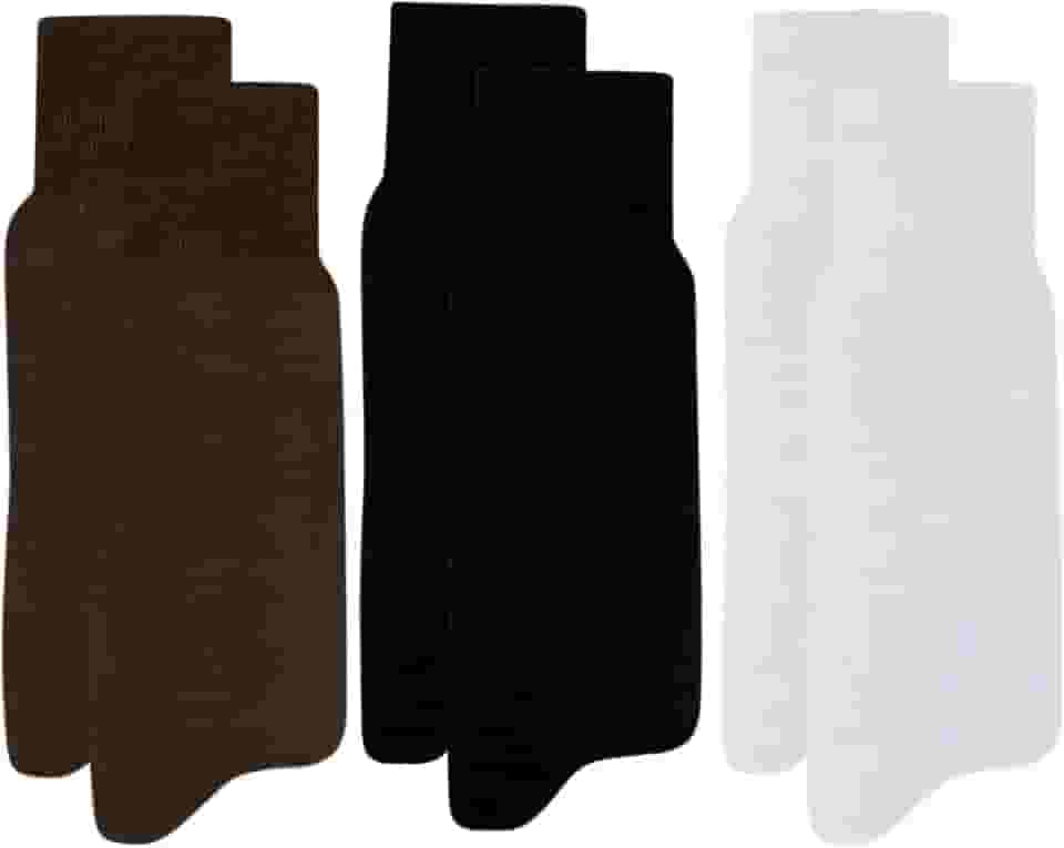 Kit 3 Pares Meia Social Mash Algodão Cano Longo Lisa Masculino