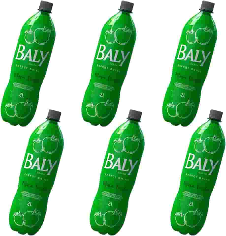 Baly Energético Maça 2L Com 6 unidades