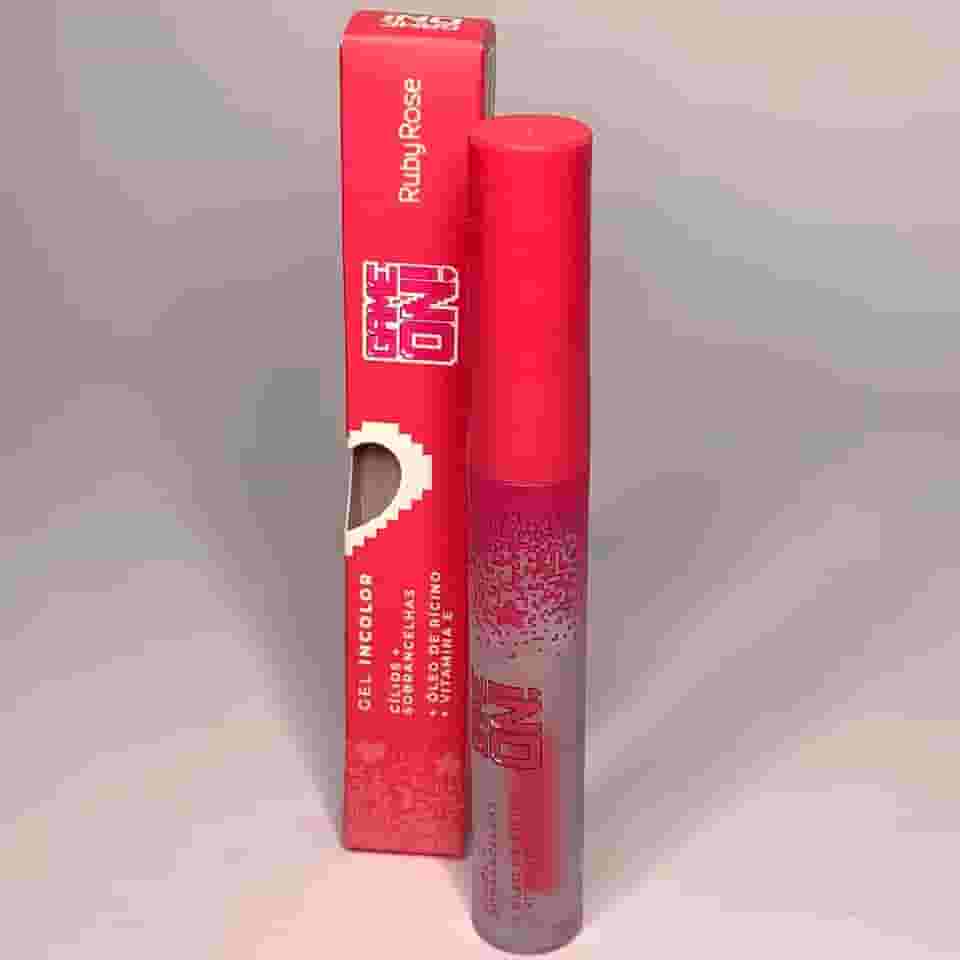 Gel Incolor para Sobrancelhas e Cílios com Óleo de Rícino