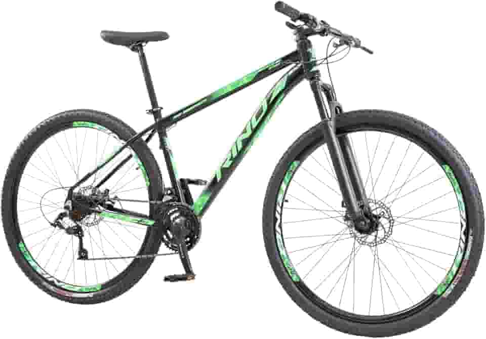 Bicicleta Rino Start RX 1.4 MTB Aro 29 Alumínio 24 Marchas Freio a Disco Suspensão Dianteira