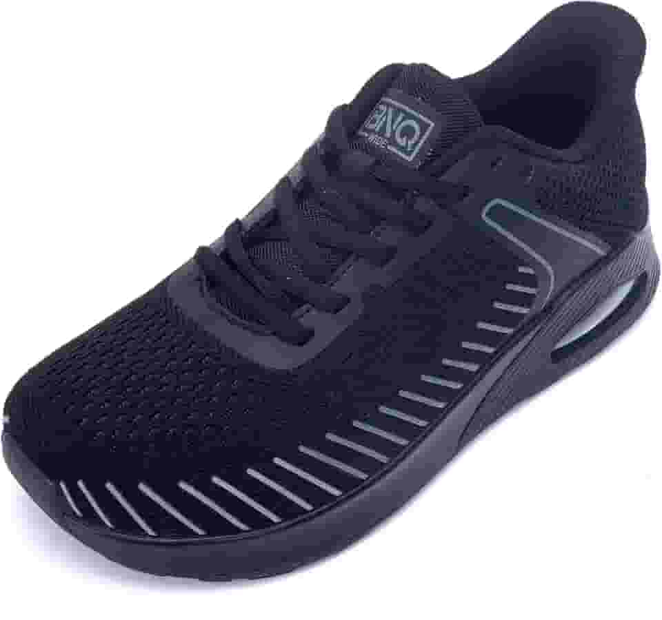 Tênis feminino de caminhada com bico largo, tênis de corrida, academia, atlético, para fascite plantar, alívio da dor nos pés, 36-42