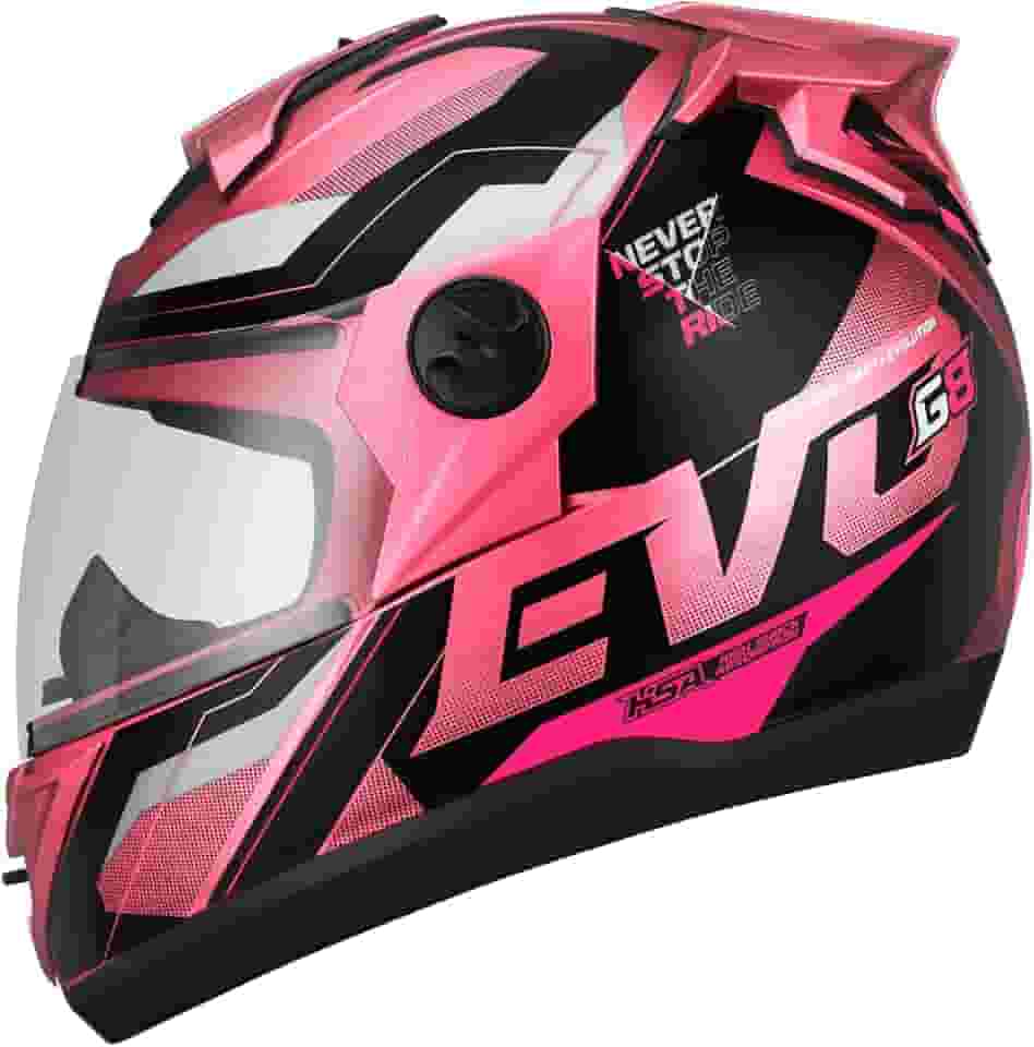 CAPACETE FECHADO PRO TORK EVOLUTION 788 G8 EVO BRILHANTE PINK TAM. 62