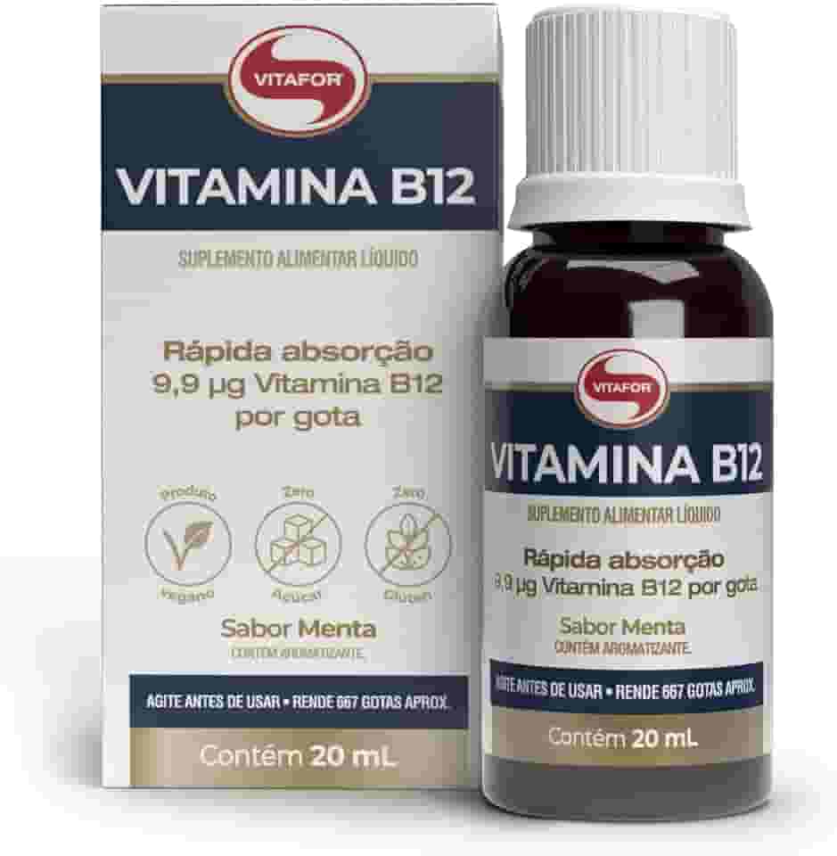 Vitafor - Vitamina B12-20ml - Menta