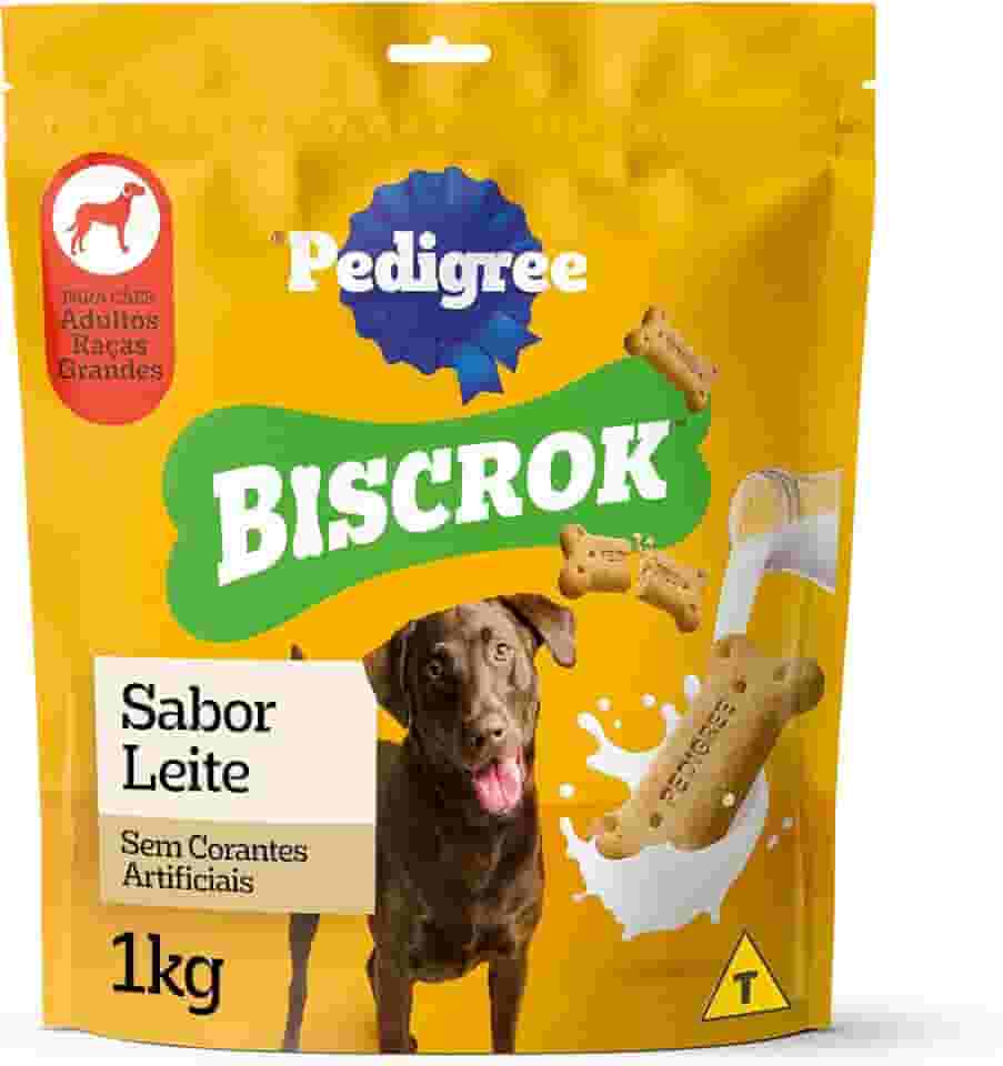 Biscoito Pedigree Biscrok Para Cães Adultos Raças Grandes, 1 kg