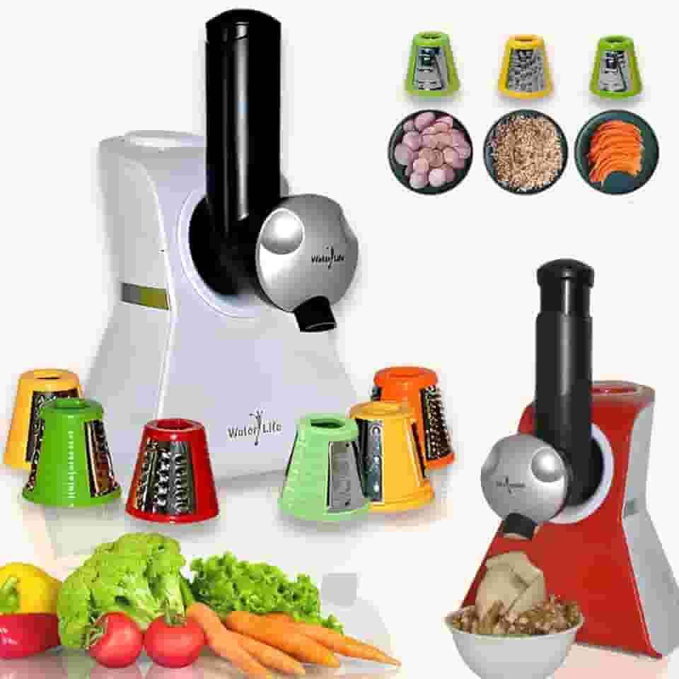 Ralador de Alimentos, Queijo, Fatiador, Sorvete Natural Fruta Elétrico 220v 150w