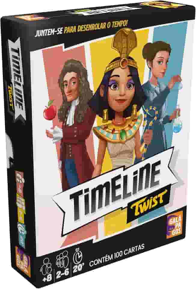 Galápagos, Timeline Twist, 2 a 6 jogadores, 20min, cooperativo