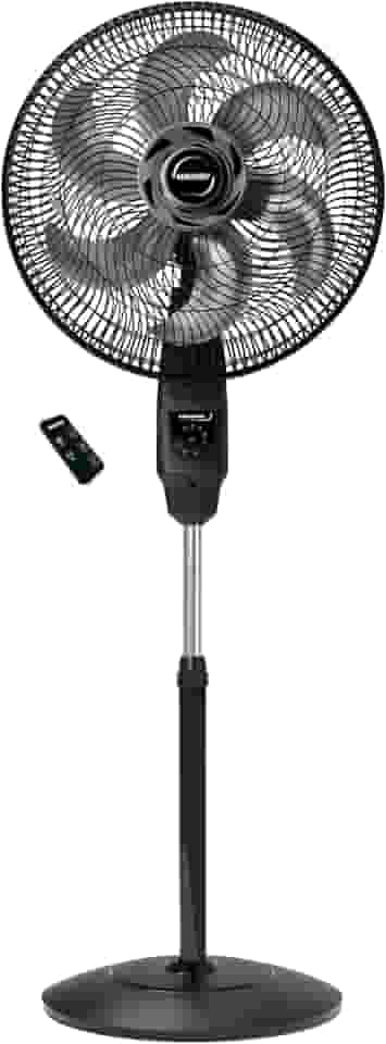 Ventilador de Coluna Mallory Chronos 140W, Silencioso, Com Controle Remoto, Hélice de 6 pás, Auto Desligamento Programável de até 7 Horas- PR – GR - 127V