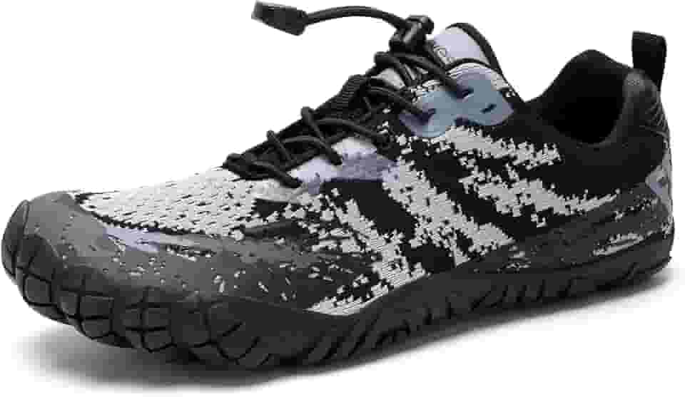 Sapatos aquáticos para mulheres e homens, bico largo, secagem rápida, leve, malha respirável, com orifícios de drenagem, para praia, natação, ioga, exercício, surfe, piscina, barco