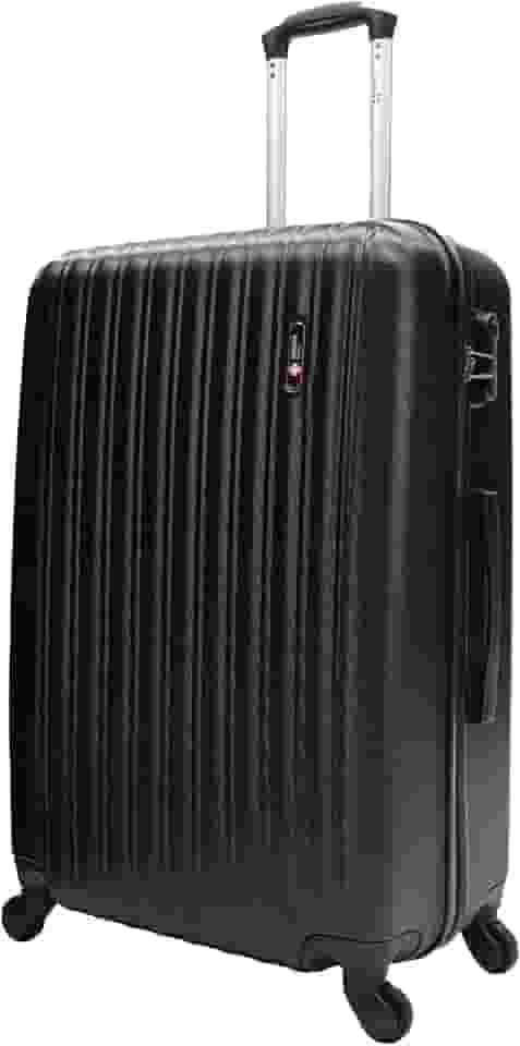 Mala de viagem média 23kg Londres Swiss Move Preta
