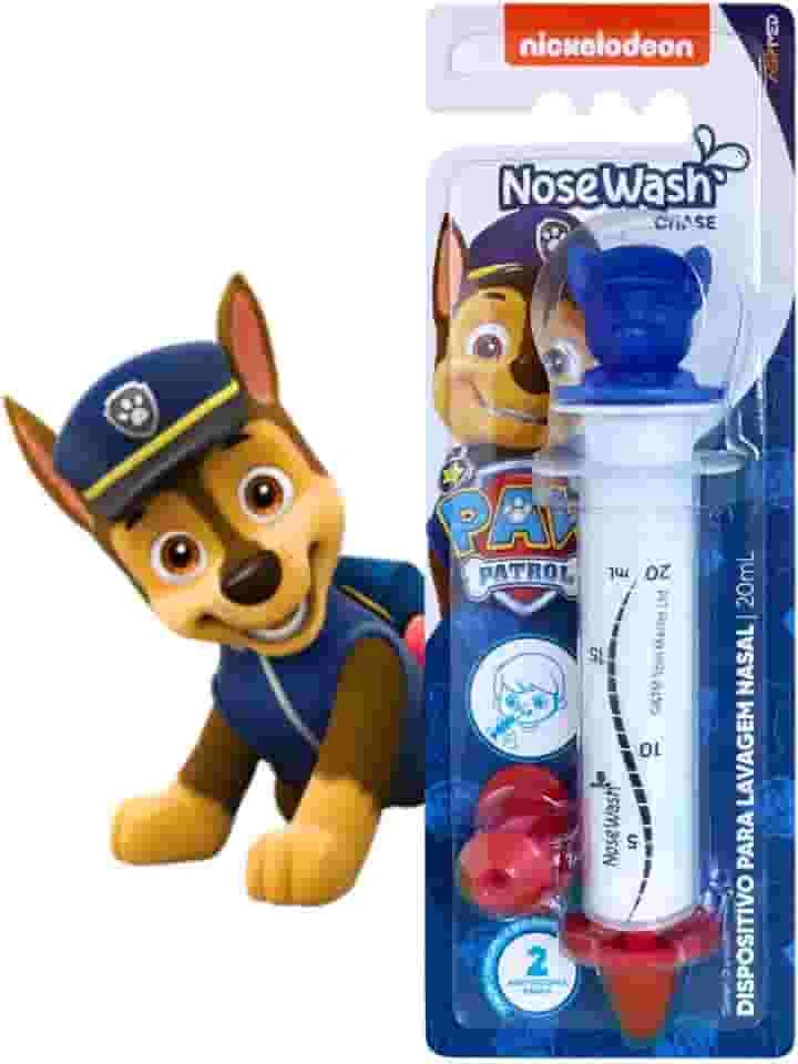 Dispositivo para lavagem Nasal Nosewash Grande 20 ML Seringa Patrulha Canina (Chase)