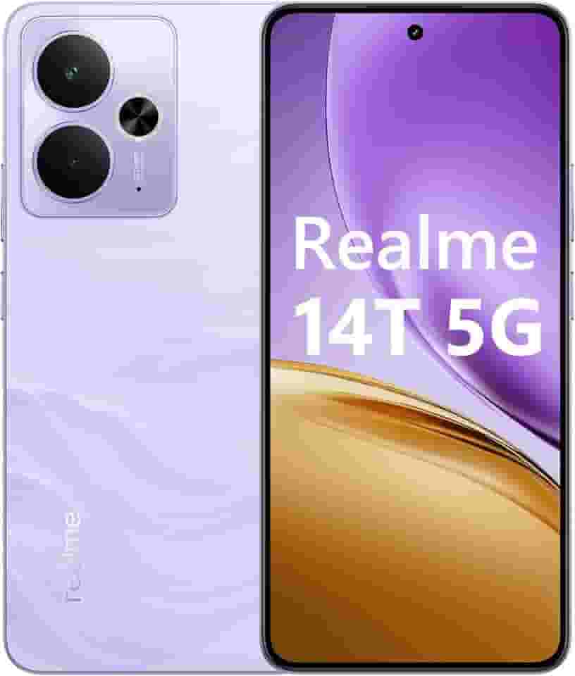 Smartphone Realme 14T 256GB,8GB Ram, 5G, Roxo