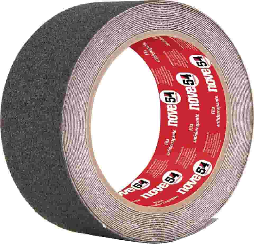 Fita Antiderrapante, 50 Mm X 15 M, Preta, Nove54 Nove 54