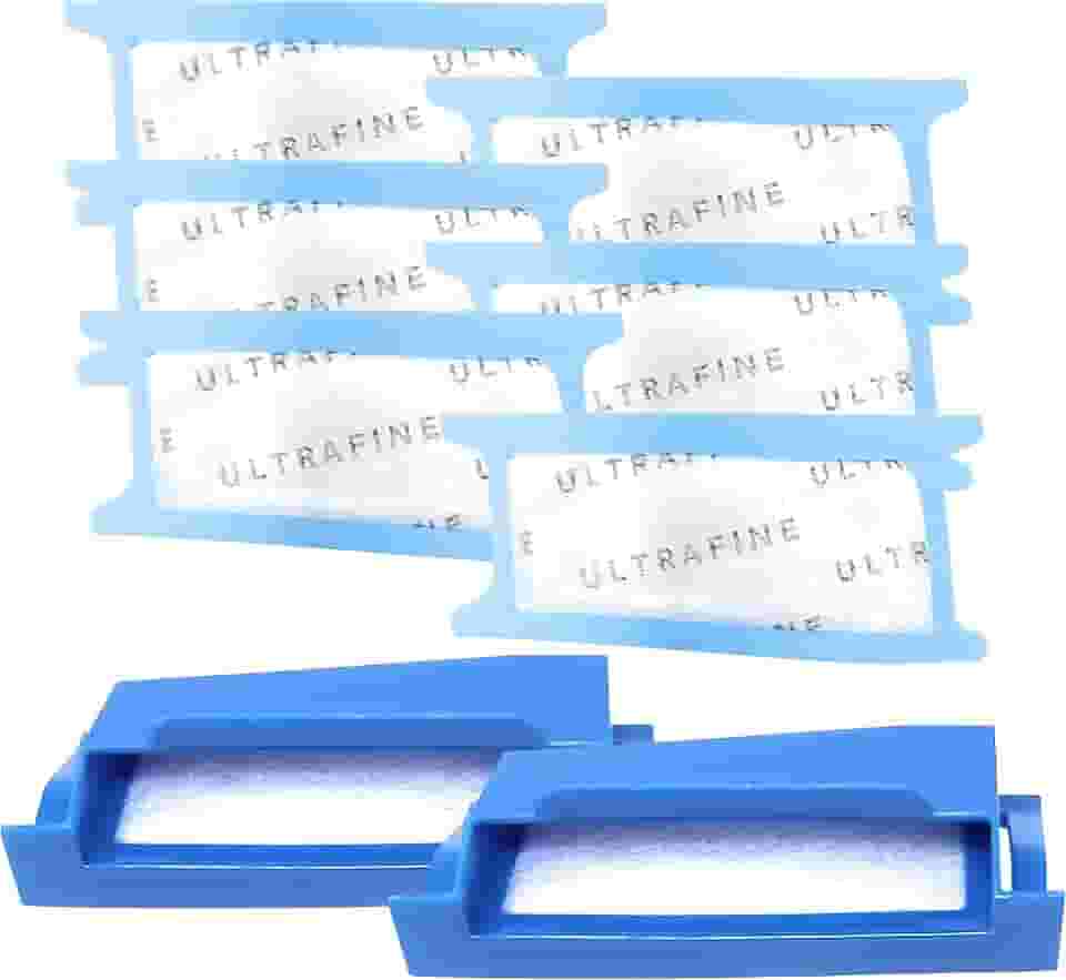 Kit de filtro Cpap Premium - Compatível com a máquina CPAP Philips Respironics Dreamstation - Feito nos EUA - Pacote Combo All-in-1 inclui 2 filtros padrão e 6 ultrafinos (2 pólen 6 ultrafinos)