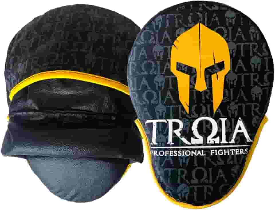 Par de Manopla de Foco Profight Aparador de Soco Alvo de Boxe Troia