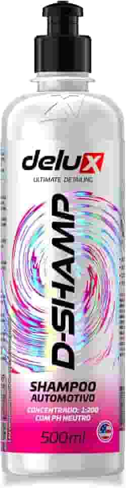 Luxcar Delux D-Shamp Shampoo Automotivo 500 ml – Concentrado 1:200