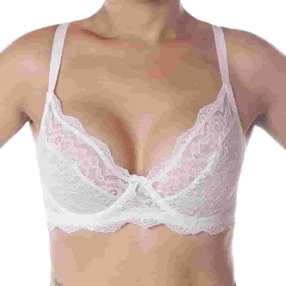 Sutiã Rendado com aro e sem bojo Liebe