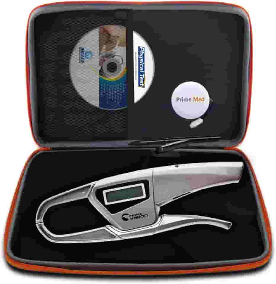 Adipômetro Digital Científico Prime Med Smart Com Software (Branco)