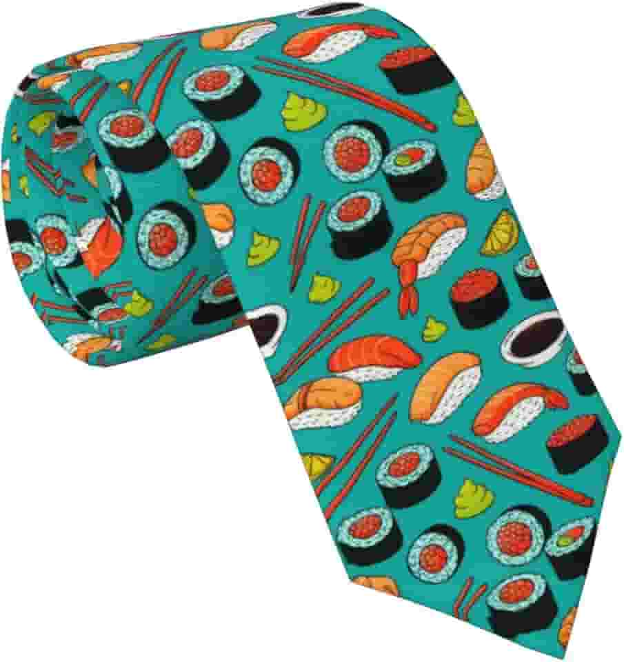 Gravata xadrez com peças de xadrez divertidas para homens