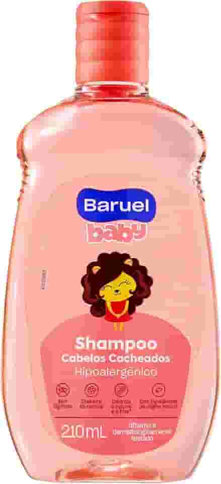 Shampoo Infantil Cabelos Cacheados 210ml – Baruel Baby