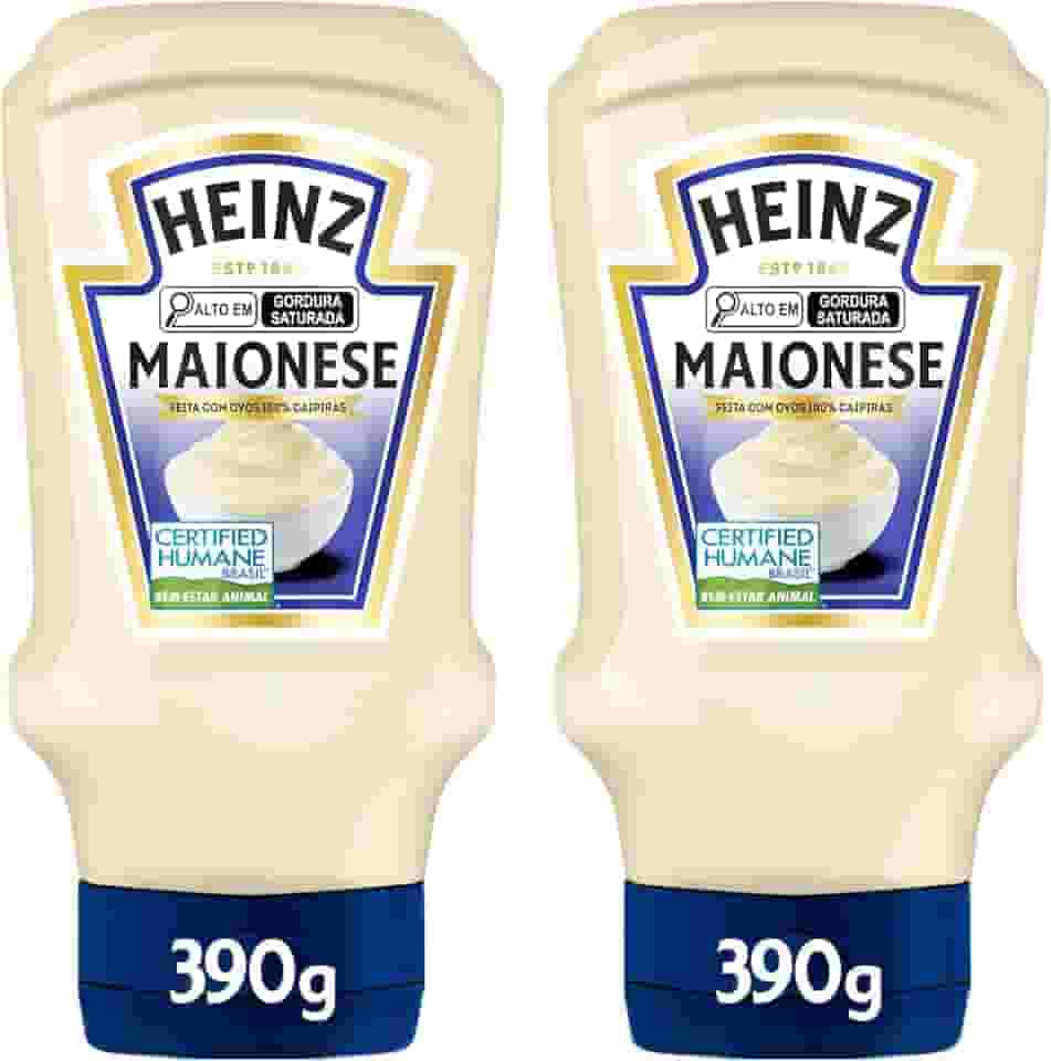 Heinz Pack Maionese Tradicional, 390G - 2 unidades