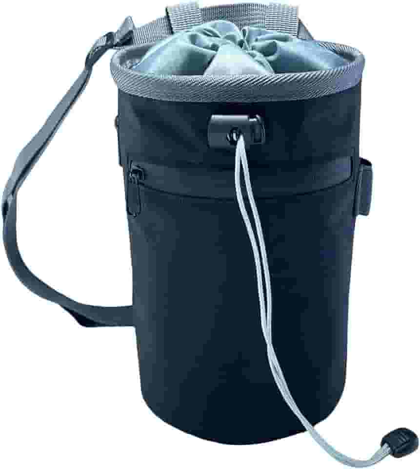 Bolsa para Magnésio para Escalada, Adequada para Homens E Mulheres, com Cinto de Quadril Ajustável, Estojo para Magnésio, Bolsa de Armazenamento para