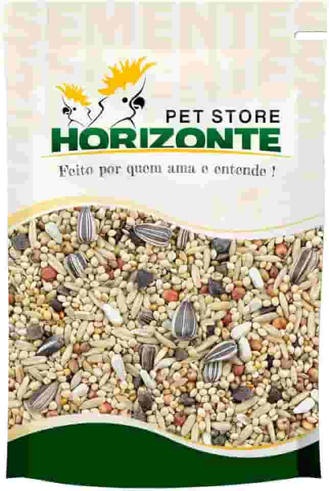 Mistura Semente para Calopsita Agapornis Periquito 500g Alimento Mix Grãos Limpos e Selecionados
