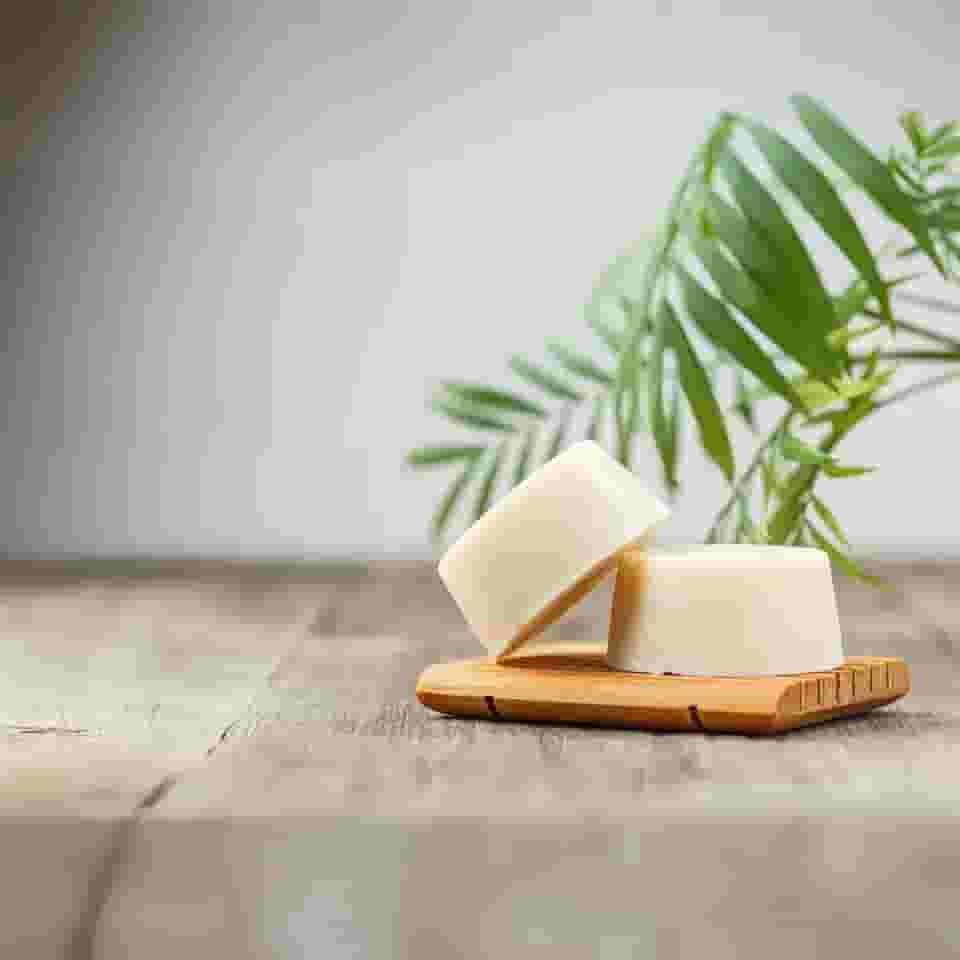 Shampoo em Barra Luce Bianca Alecrim & Algas – Vegano, Artesanal e Natural – Limpeza Suave e Nutrição – 30g