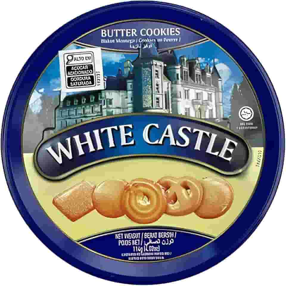 Biscoito Amanteigado WHITE CASTLE Lata 114g IMPORTADO