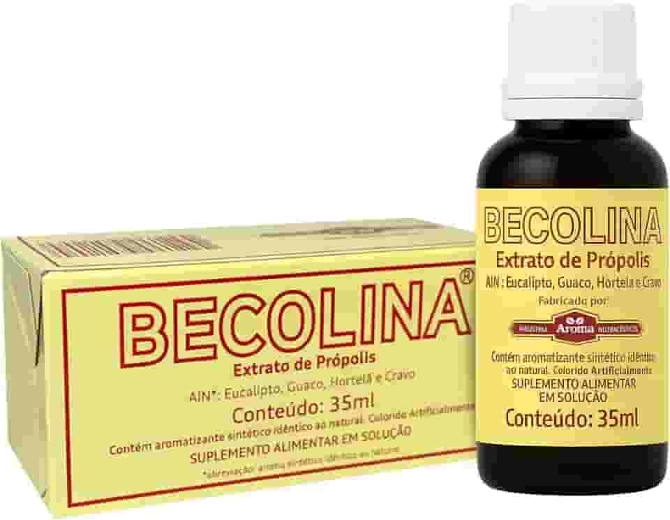 Becolina em Gotas Natural para Tosse 35ml - Expectorante para Gripe