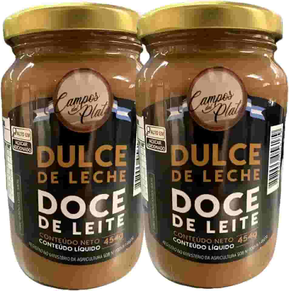 Doce de Leite Tradicional Argentino Campos del Plata 454g - 2 Unidades