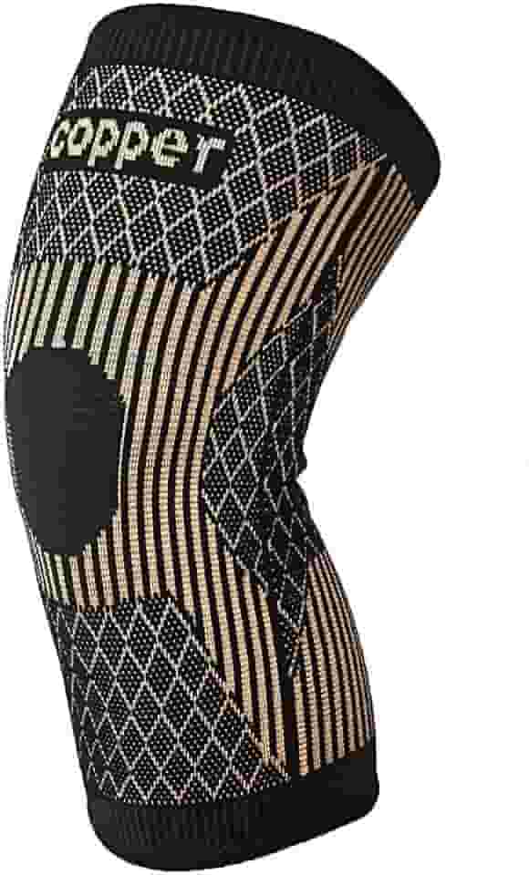 Joelheira para mulheres e homens, joelheiras de cobre para dor no joelho e suporte, manga de compressão de fibra de íons de cobre para corrida, ruptura do menisco, ACL, alívio da dor nas
