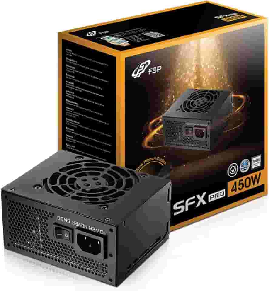 FSP 450W Mini ITX Solution/SFX 12V / Micro ATX 80 Plus Bronze Fonte de alimentação certificada (FSP450-50SAC)