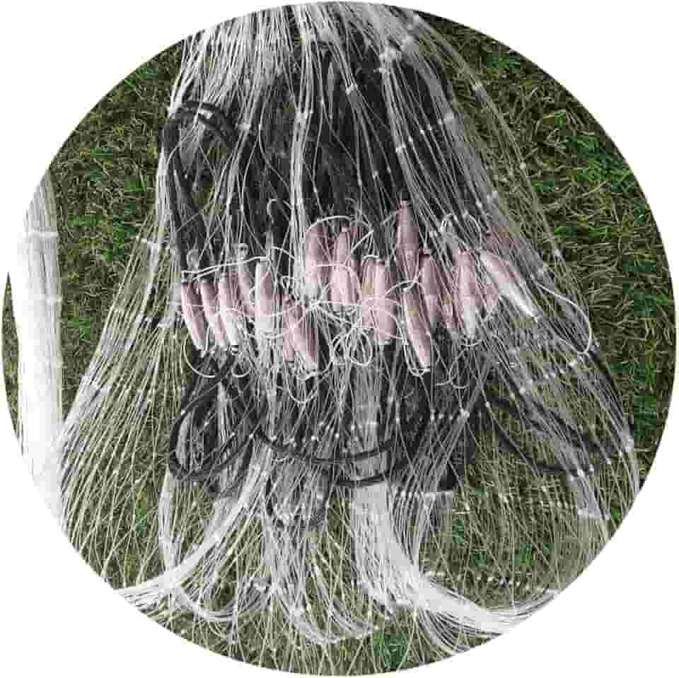 Tarrafa para pescar tilapia, pacu, corvina, mandi, piapara