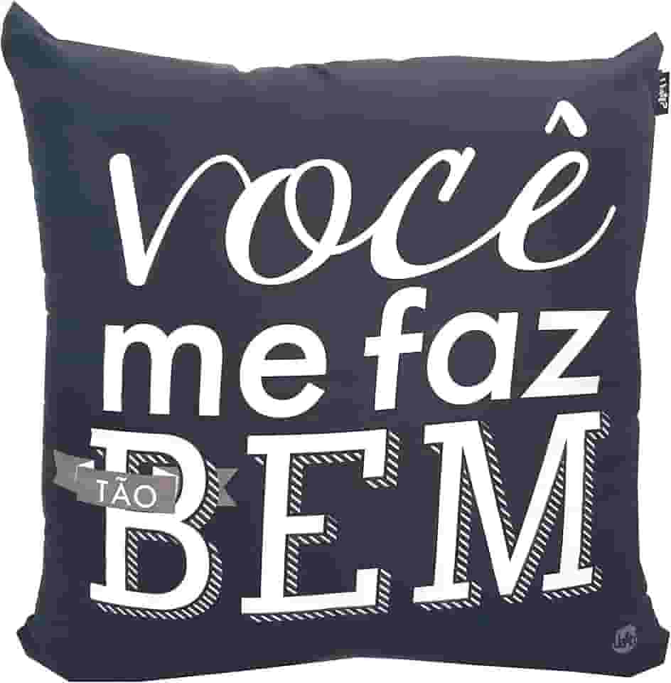 Almofada Presente Dia Dos Namorados Amor Te Amo Cinema (Preto e branco)