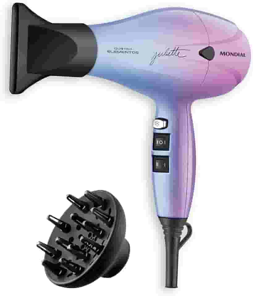 MONDIAL Secador de Cabelo By Juliette, Duo Colors, 2000W, 110V - SCP-JU-03