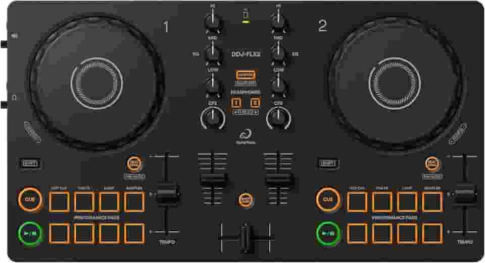 DDJ-FLX2 Controlador DJ compacto de 2 canais
