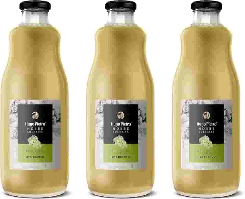 Suco de Uva Branco Integral Hugo Pietro Nobre Colheita (1 L, SEM GLUTEN) (3 Unidades)