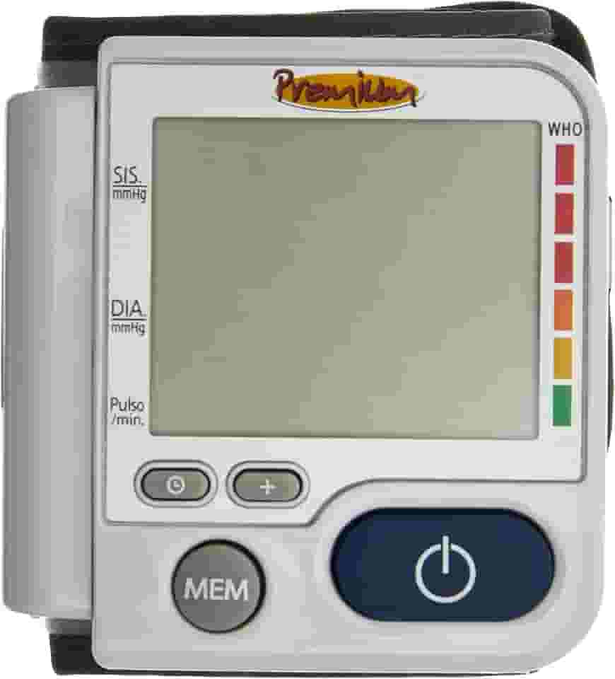 Premium Aparelho de Pressão Digital de Pulso - 2 pilhas/baterias do tipo aaa