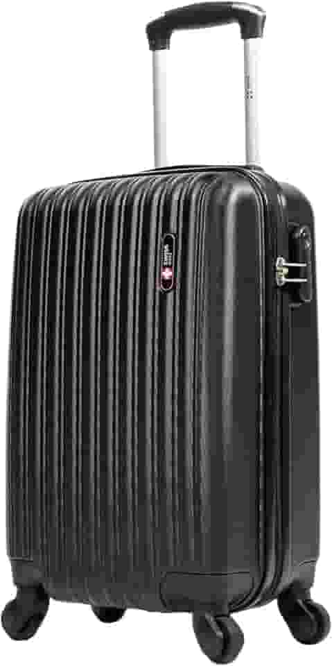 Mala de viagem bordo pequena 10kg Londres Swiss Move Preto