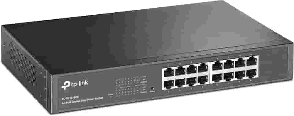 Tp Link Switch Easy Smart Gigabit De 16 Portas Tl-sg1016de