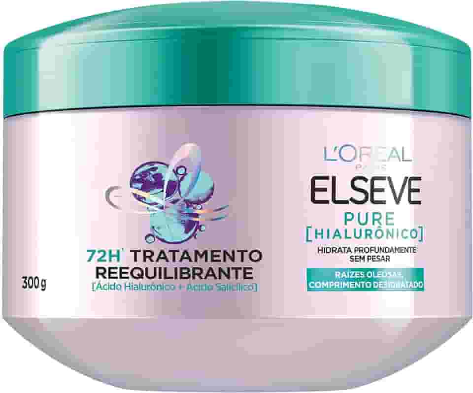 Elseve Haircare Creme De Tratamento L'Oréal Elseve Pure Hialurônico 300G