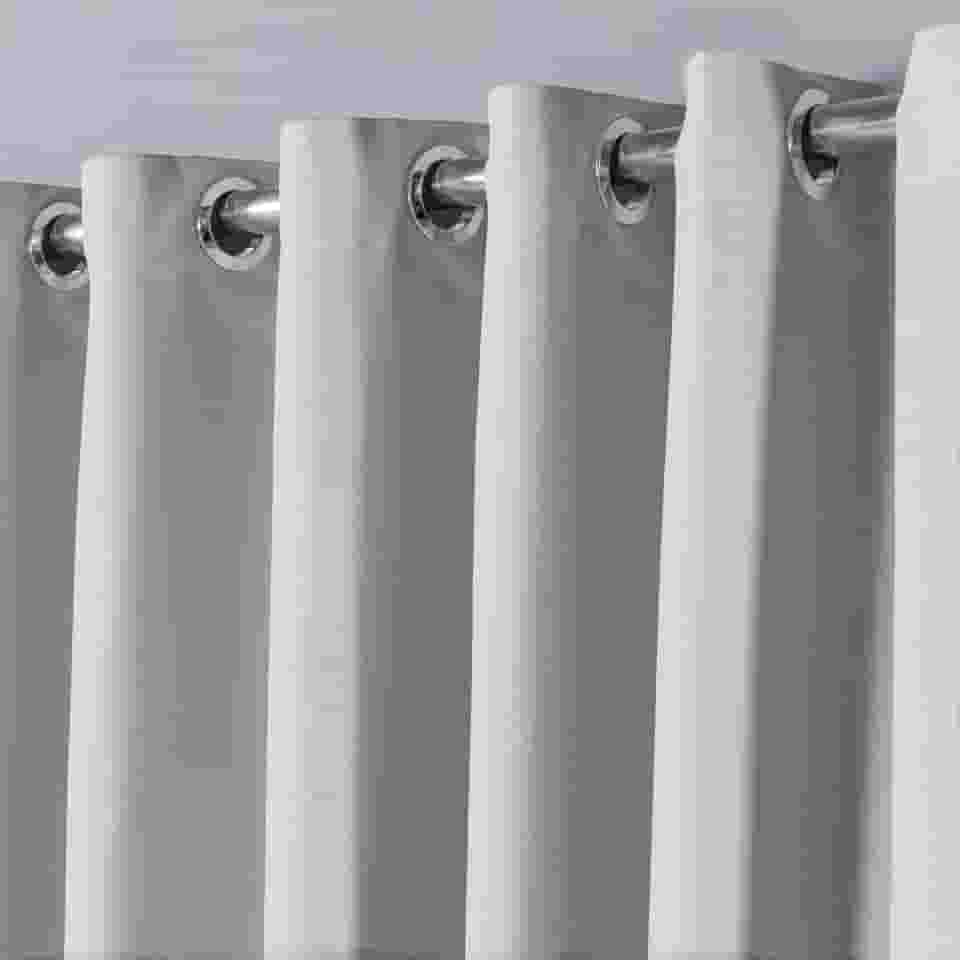 Cortina em Tecido Blackout 2,80 m x 2,30 m Corta Luz Para Sala, Quarto, Escritório (Gelo)