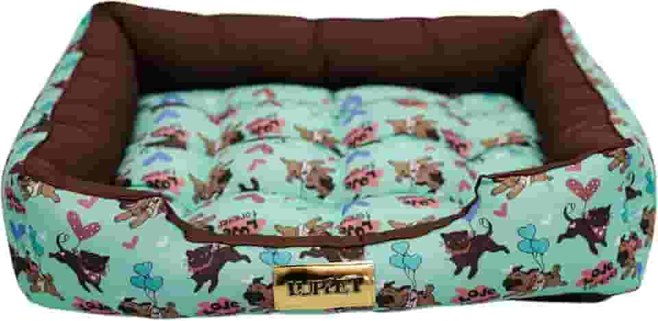 Luppet Cama Com Colchão Removivel Para Cachorro Ou Gato Até15 kg TAM. M