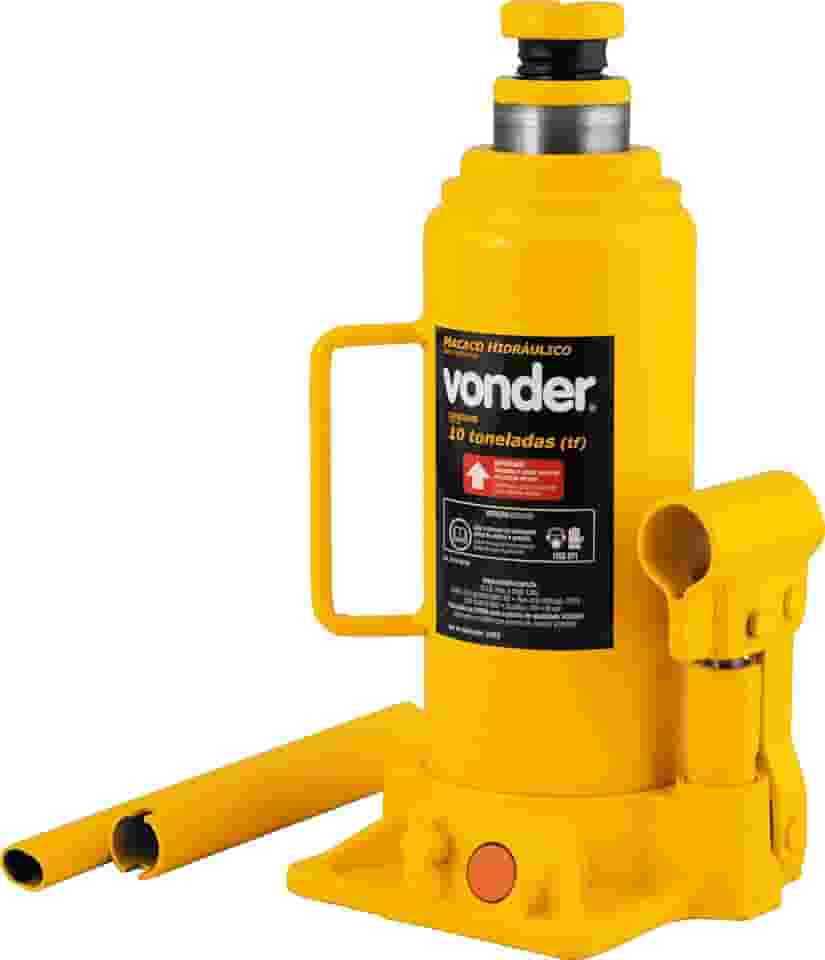 Macaco hidráulico tipo garrafa 10 tf VONDER