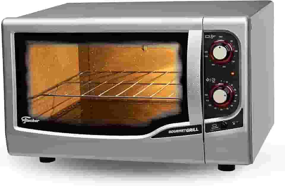FISCHER FORNO ELÉTRICO BANCADA GOURMET GRILL 44L PRATA 220V 9741-79182