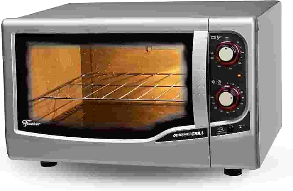 FISCHER FORNO ELÉTRICO BANCADA GOURMET GRILL 44L PRATA 220V 9741-79182