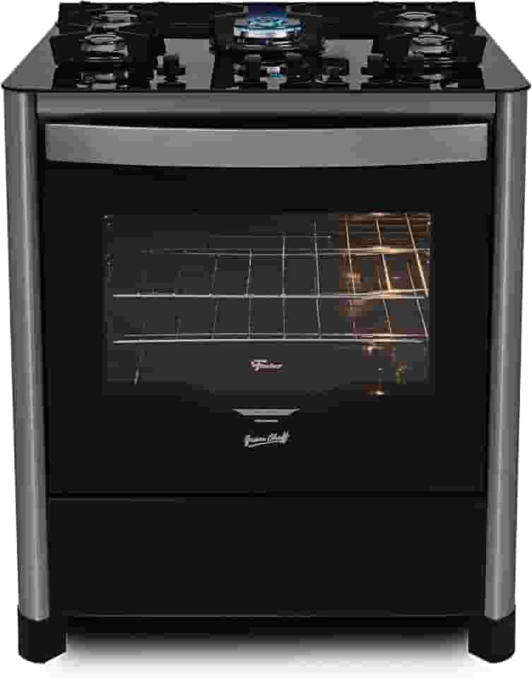 FISCHER FOGÃO DE PISO À GÁS 5 BOCAS GRAND CHEFF COM GRILL INOX 127V - 26988-59780