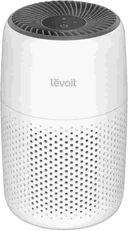 LEVOIT Purificador de ar para quarto doméstico, filtro de ar HEPA ultra silencioso com esponja de fragrância e 3 velocidades para dormir melhor, alergias, poeira, odor, animais de estimação, fumaça,
