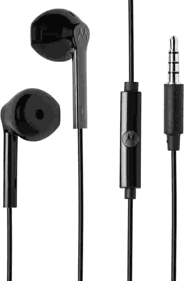 Motorola, Fone de Ouvido com Microfone, Intra Auricular, Preto