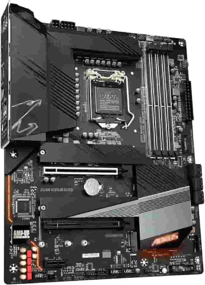 Placa-Mãe Z590 A Elite - ATX LGA1200 Z590 com Triple M.2, PCIe 4.0 e Rede 2.5GbE
